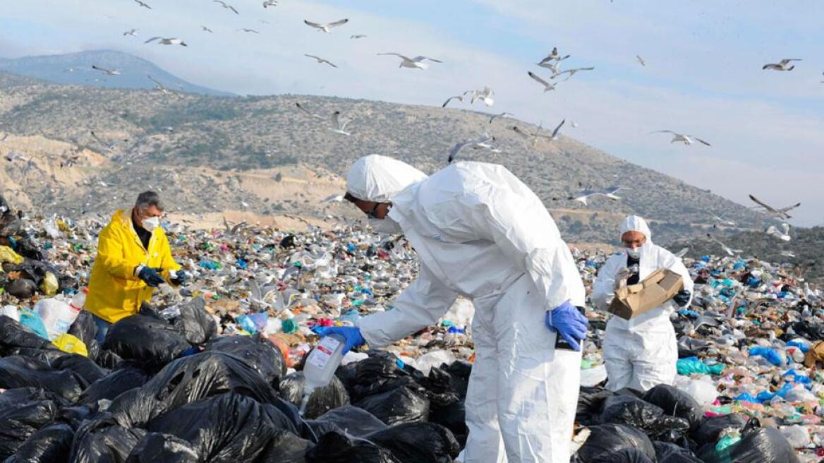 Eurostat: Το 81% των αστικών αποβλήτων στην Ελλάδα καταλήγουν στις χωματερές